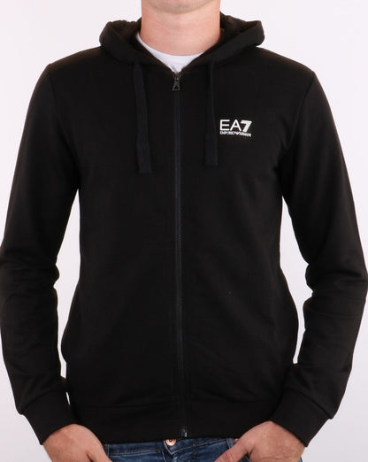 Emporio Armani EA7 Hoodie Black/White
