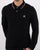 Pretty Green Barton Long Sleeve Polo Black
