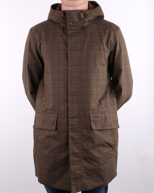 Barbour Barbour Audell Waterproof Jacket Brown