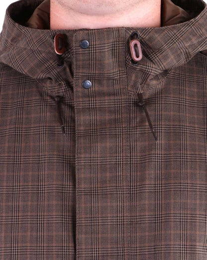 Barbour Audell Waterproof Jacket Brown