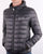 Emporio Armani EA7 Core Logo Down Hooded Jacket Anthracite