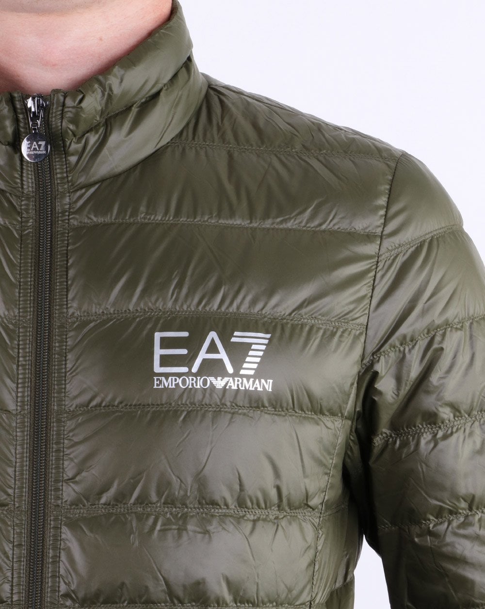 Emporio Armani EA7 Down Jacket Forest Night