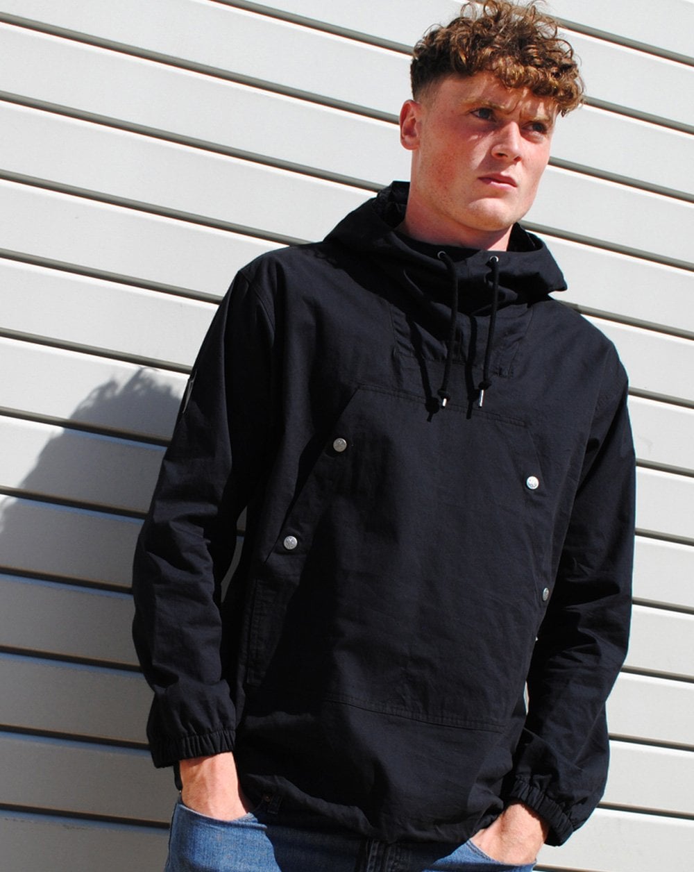 Pretty Green Overhead Jacket Black