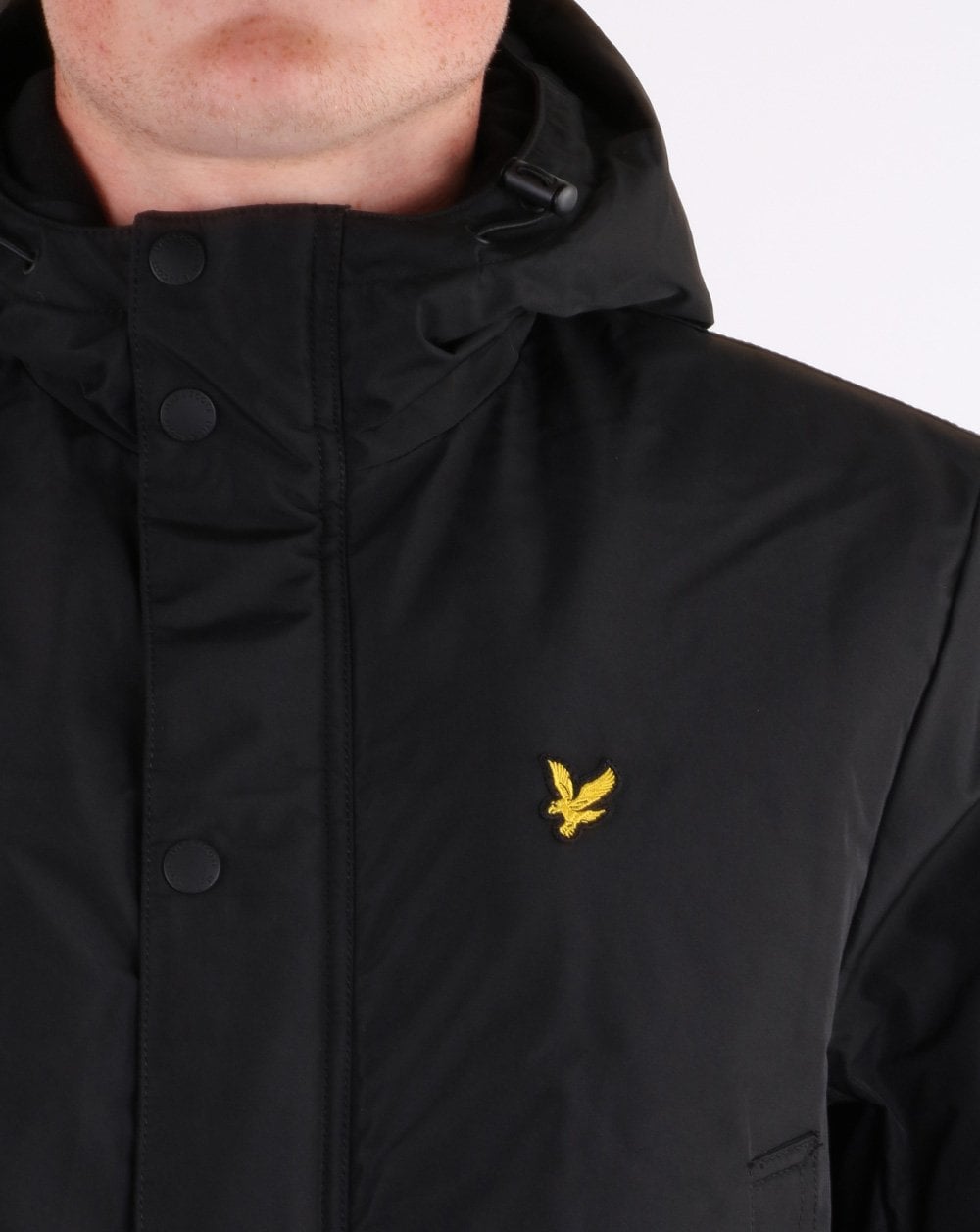 Lyle And Scott Techincal Parka Jet Black