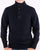 Barbour Patch Half Zip Jumper Navy