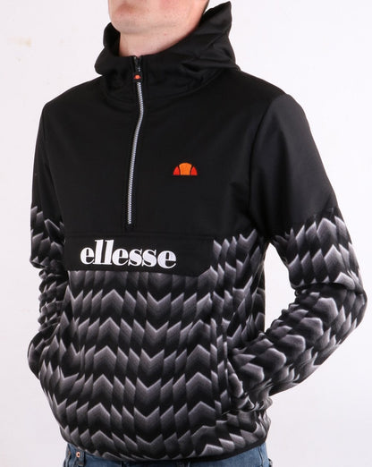 Ellesse Fleece Jacket Black/Grey