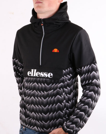 Ellesse Fleece Jacket Black/Grey
