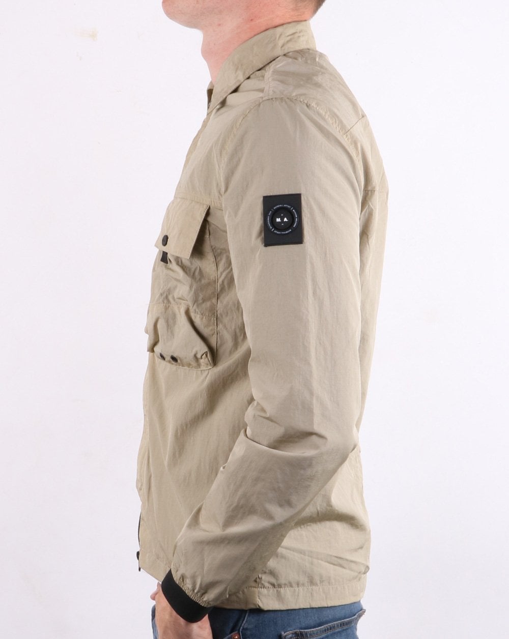 Marshall Artist Molecular Overshirt Stone