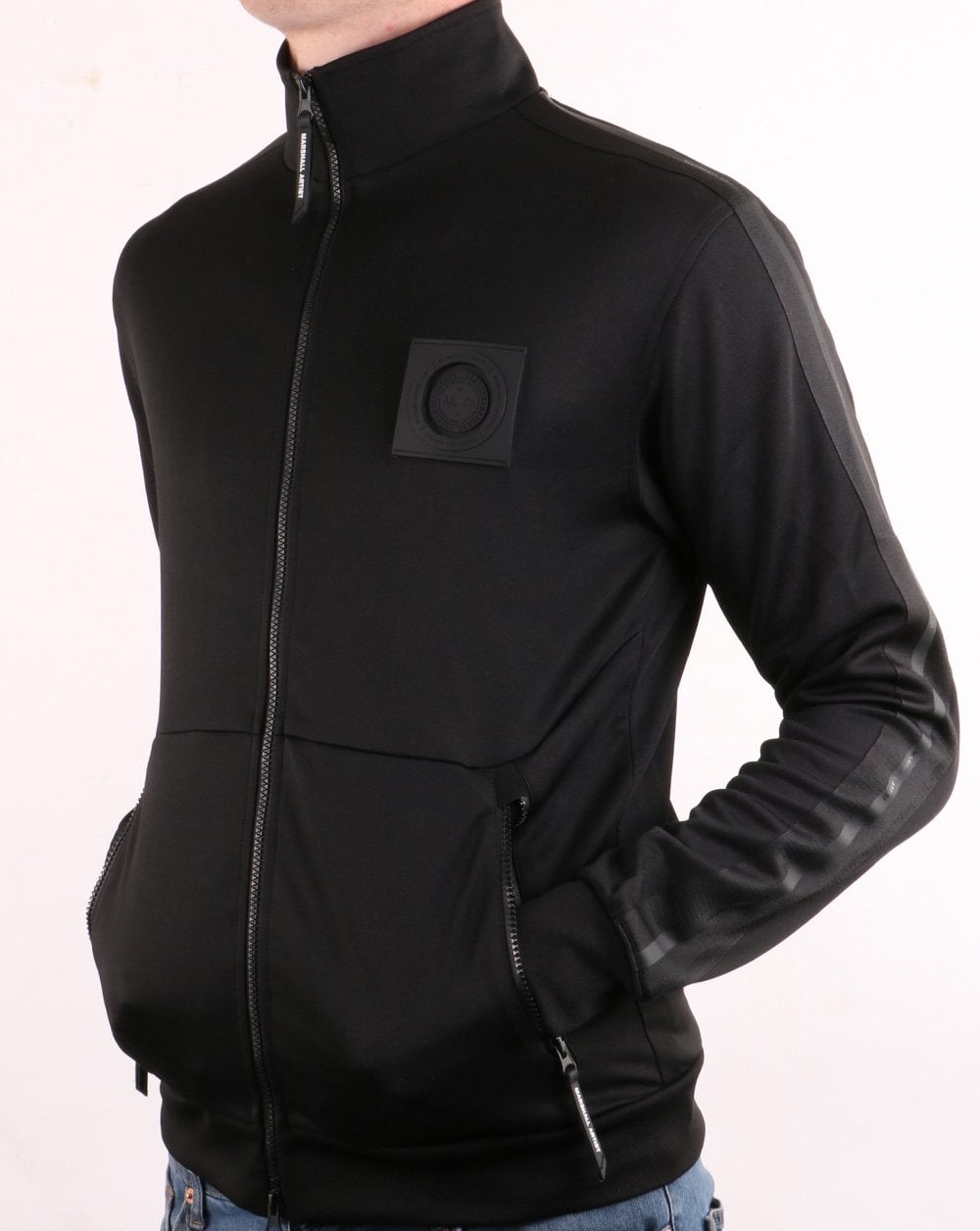Marshall Artist Fantom Track Top Black