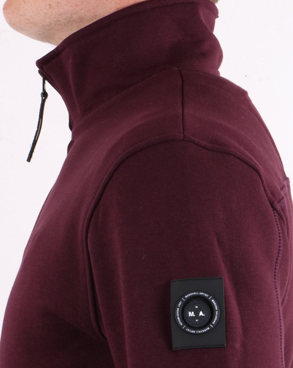 Marshall Artist Siren Half Zip Sweatshirt Fig