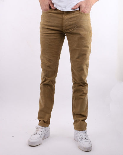 Levis 511 Slim Fit Cords Harvest Gold