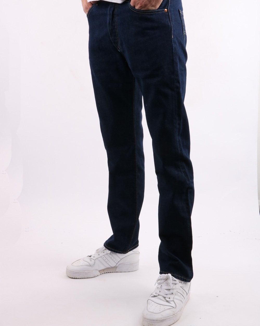 Levis 501 Original Straight Fit Jeans One Wash