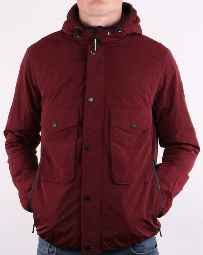 Weekend Offender Salinas Jacket Burgundy