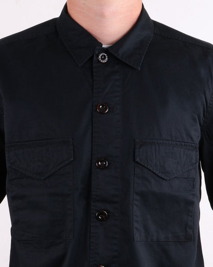 Pretty Green Overshirt Black