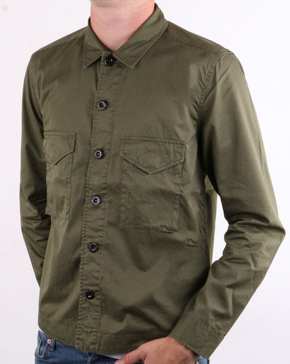 Pretty Green Overshirt Khaki