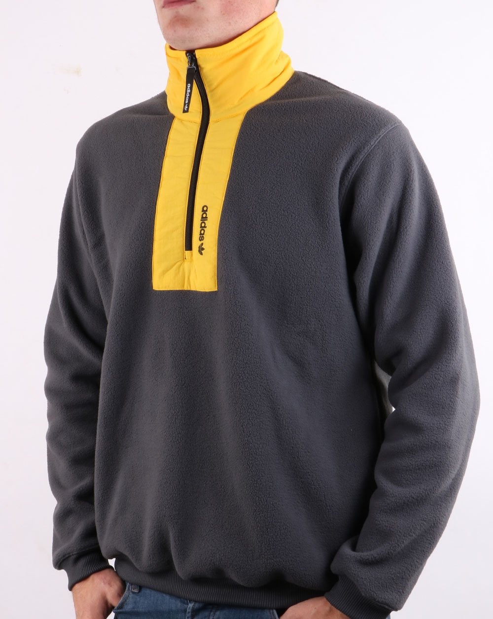 Adidas Originals Adventure Fleece Dark Grey/Yellow