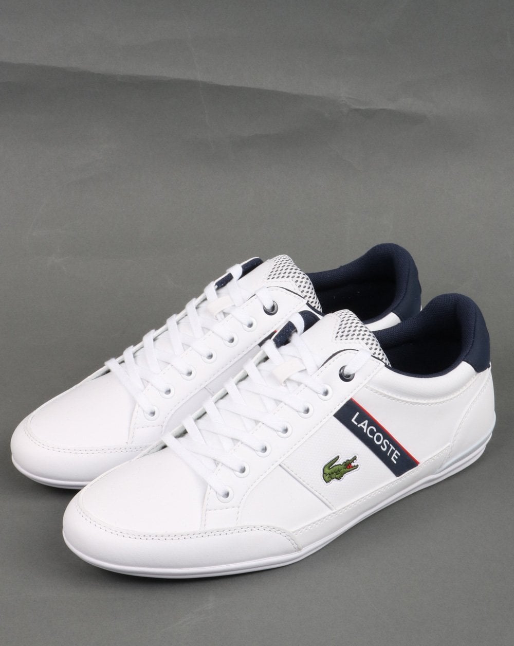 Lacoste Chaymon Trainer White/navy/red