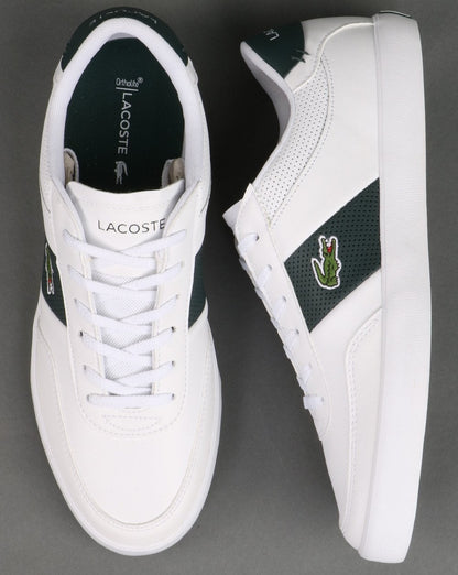 Lacoste Court Master Trainer White/Dark Green