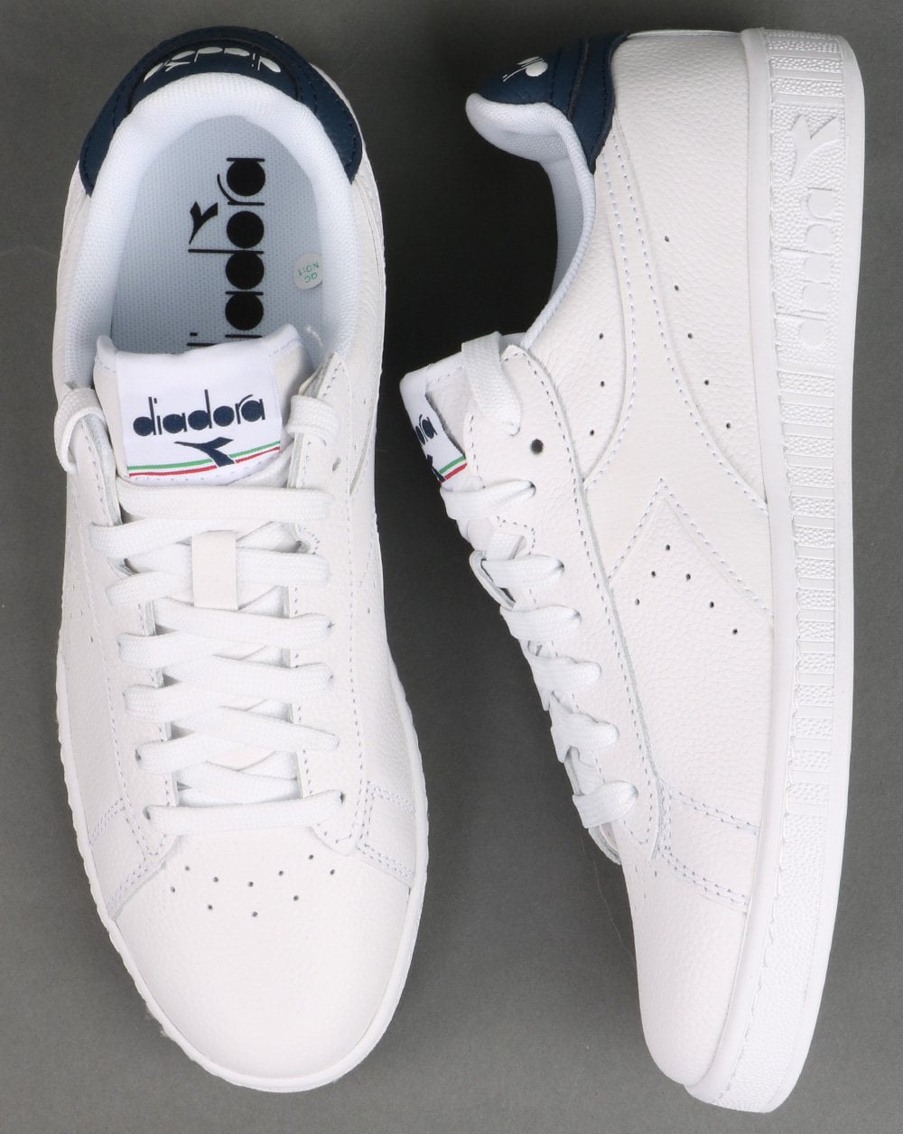 Diadora Game L Low Optical White/Denim Blue