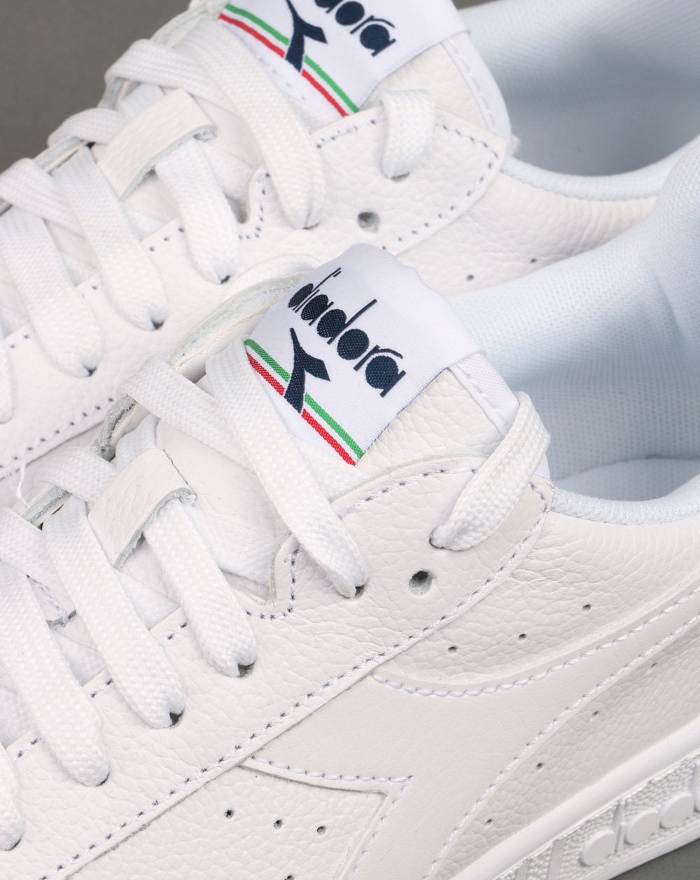 Diadora Game L Low Optical White/Denim Blue