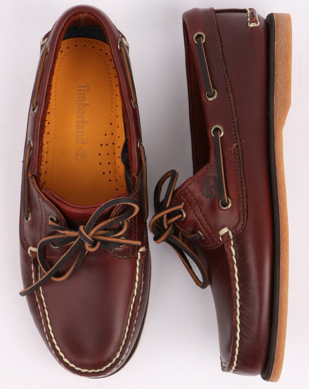 Timberland Classic Boat 2 Eye Shoe Mid Brown