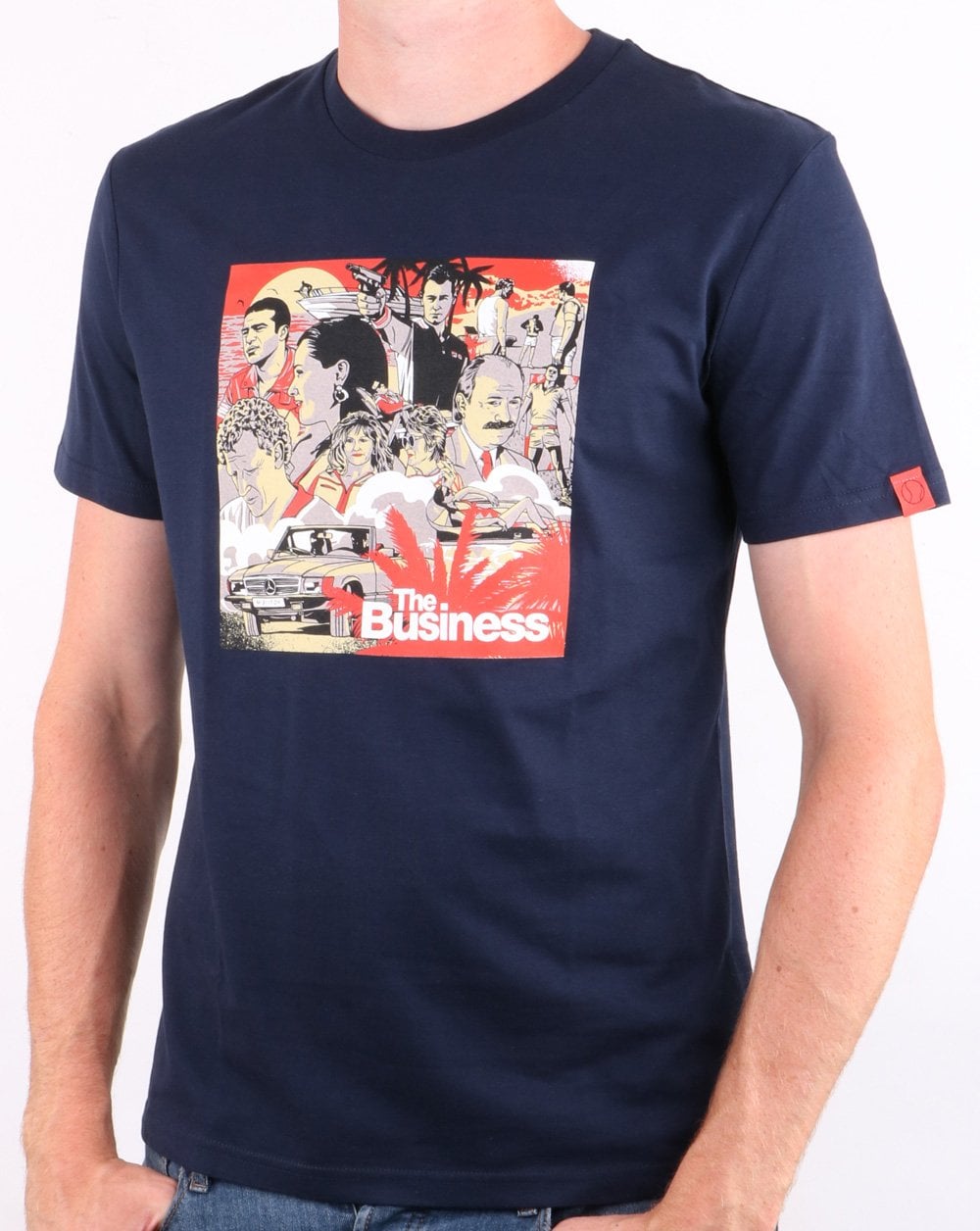 80s Casual Classics The Business T-shirt Navy
