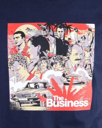 80s Casual Classics The Business T-shirt Navy