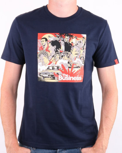 80s Casual Classics The Business T-shirt Navy