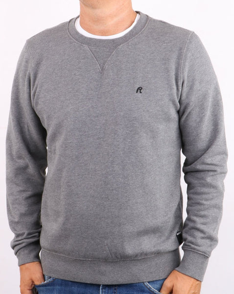 Replay Sweatshirt Grey Melange
