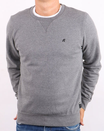 Replay Sweatshirt Grey Melange