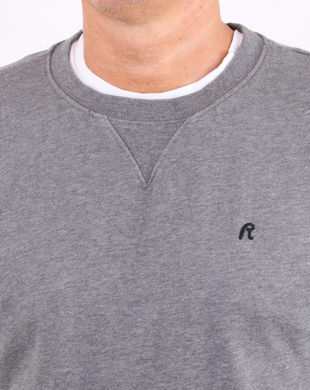 Replay Sweatshirt Grey Melange
