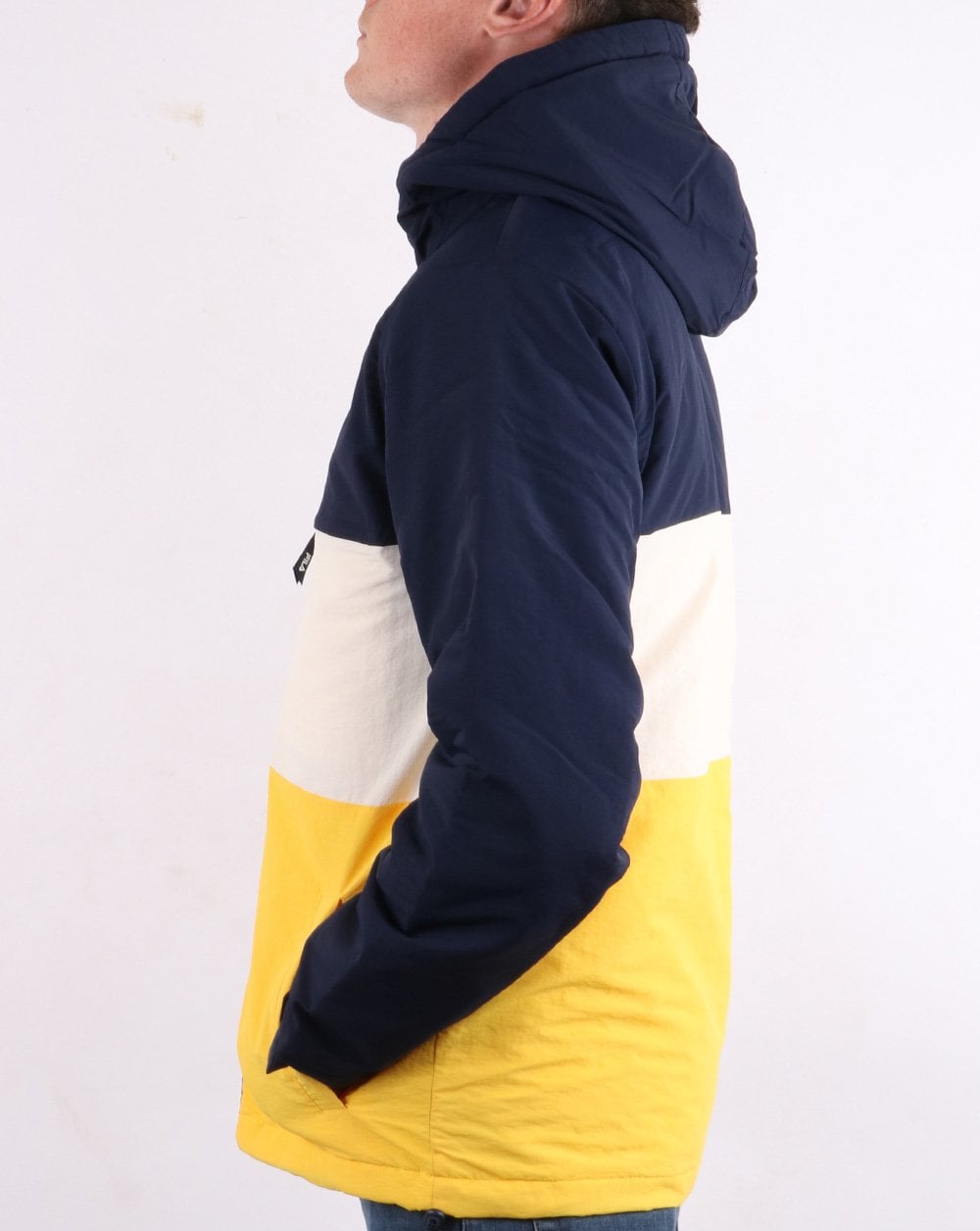 Fila Vintage Raul Jacket Navy/Yellow/Turtle Dove