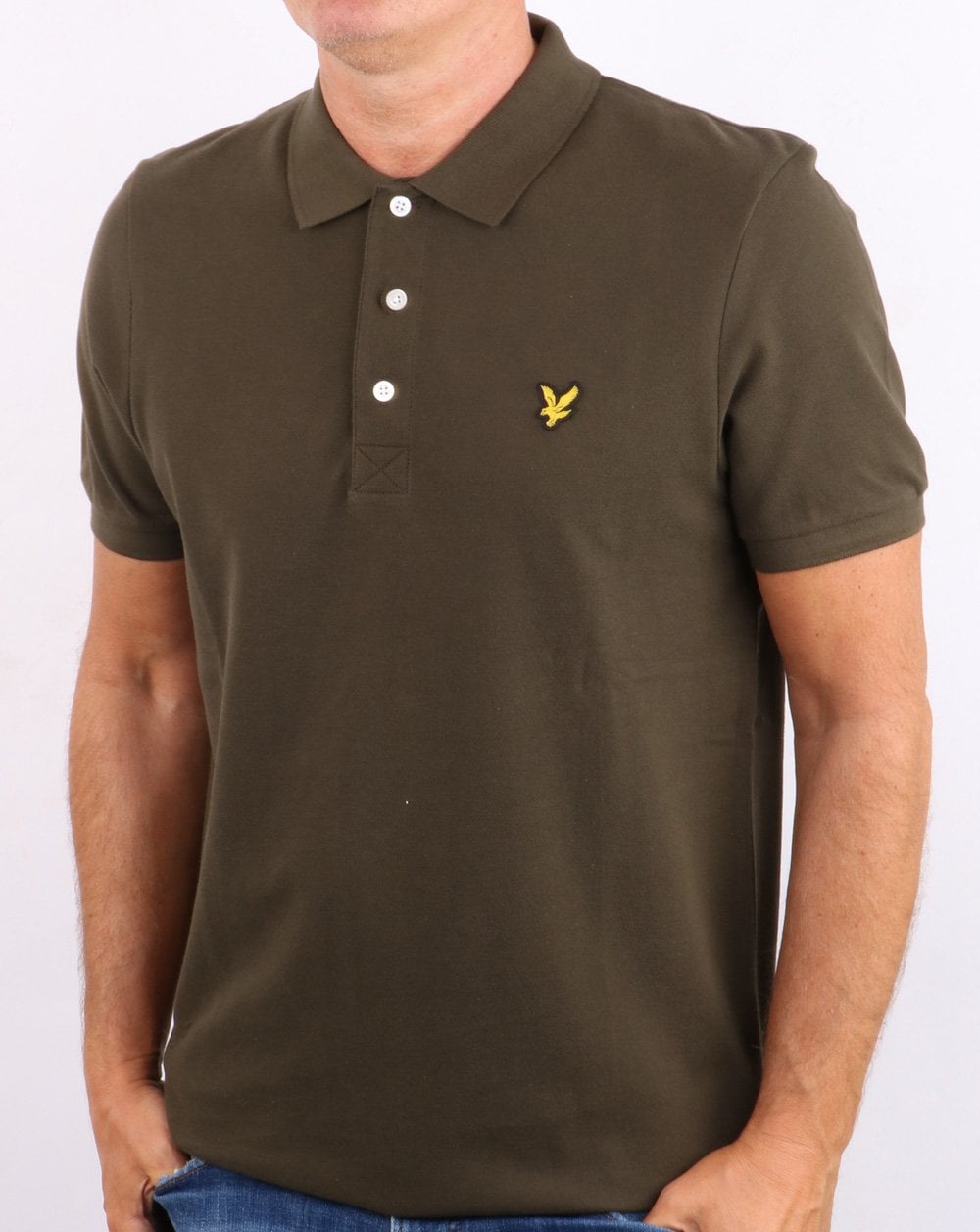 Lyle And Scott Polo Shirt Trek Green