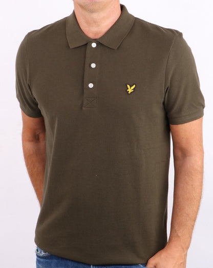 Lyle And Scott Polo Shirt Trek Green
