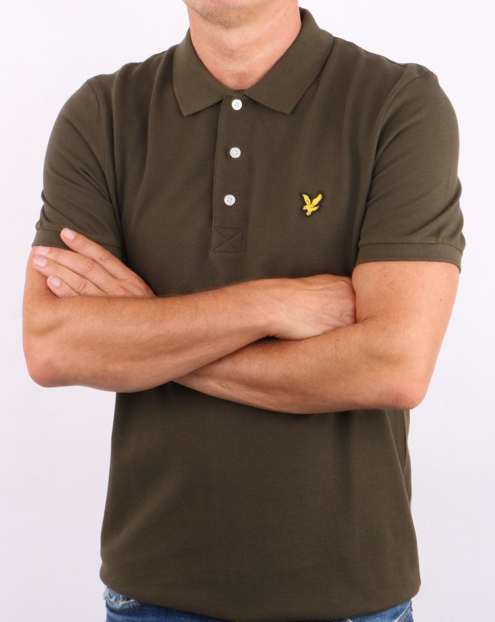 Lyle And Scott Polo Shirt Trek Green