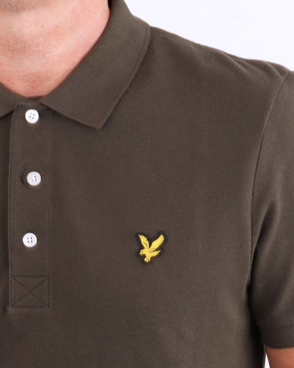 Lyle And Scott Polo Shirt Trek Green
