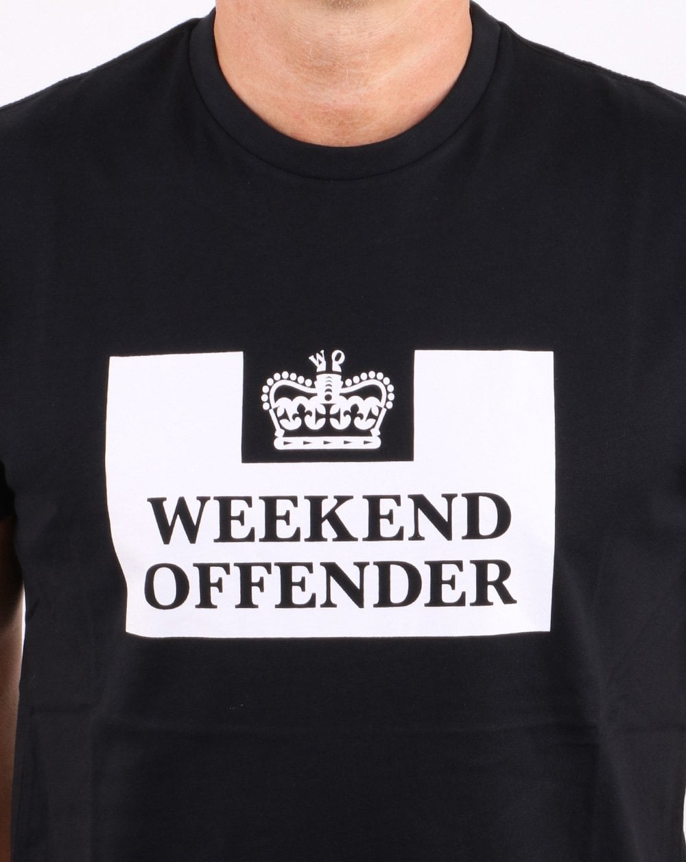 Weekend Offender Prison T-shirt Black