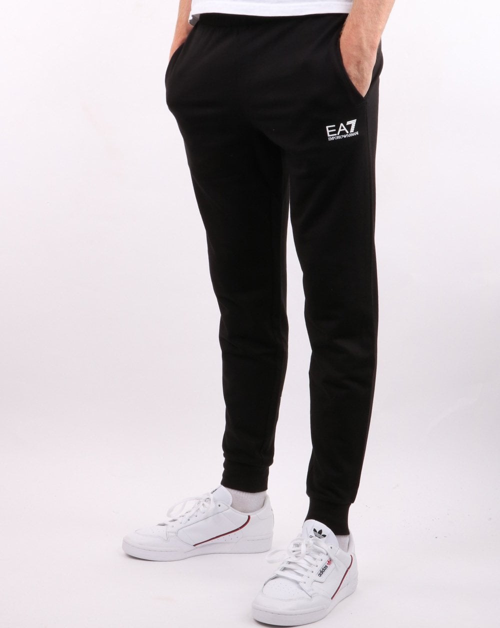 Emporio Armani EA7 Track Pant Black/White