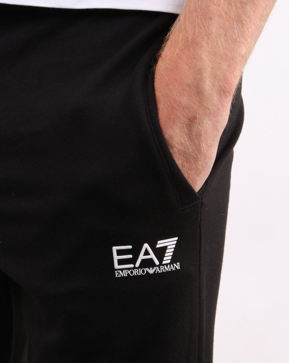 Emporio Armani EA7 Track Pant Black/White