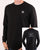 Adidas Originals Back + Front Trefoil Long Sleeve T Shirt Black