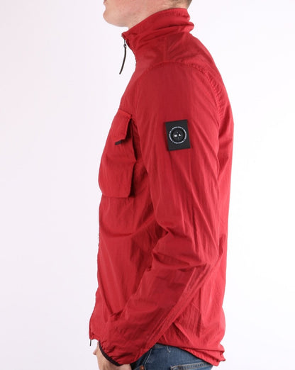 Marshall Artist Overshirt Jacket in Lucid Red