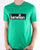 Benetton Box Logo T Shirt Green
