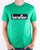 Benetton Box Logo T Shirt Green