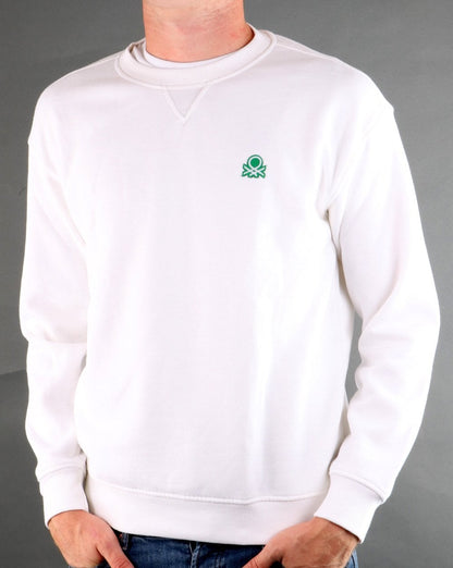 Benetton Sweatshirt White