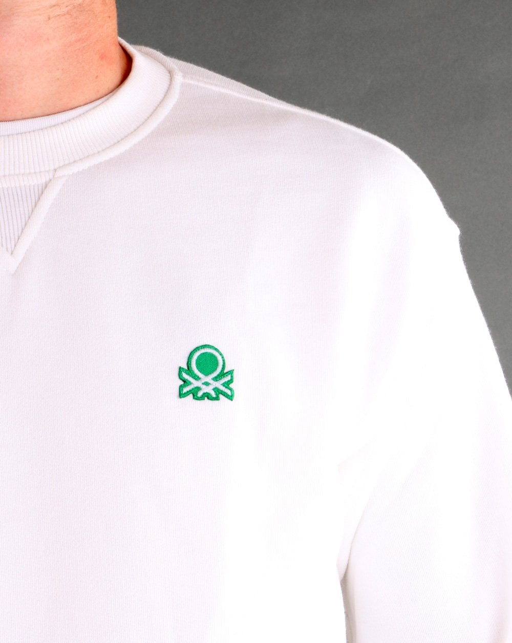 Benetton Sweatshirt White