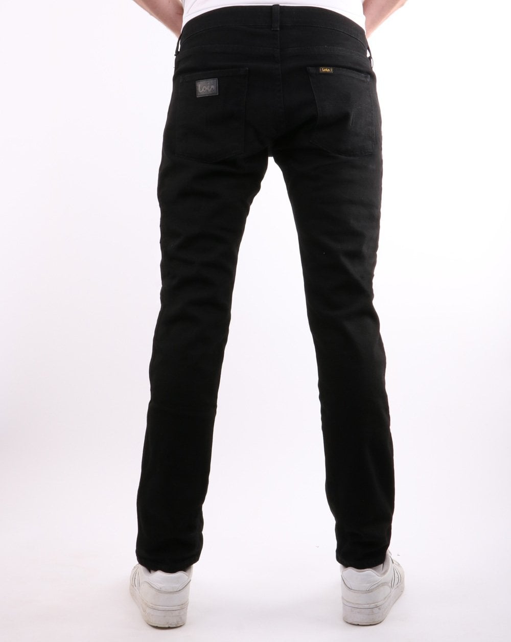 Lois Terrace Regular Taper Jeans Black