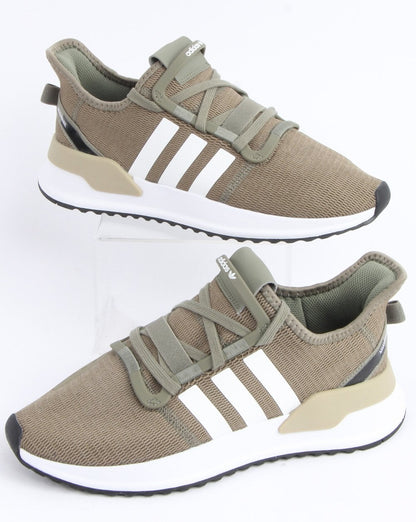 Adidas U_path Run Trainers Khaki/White