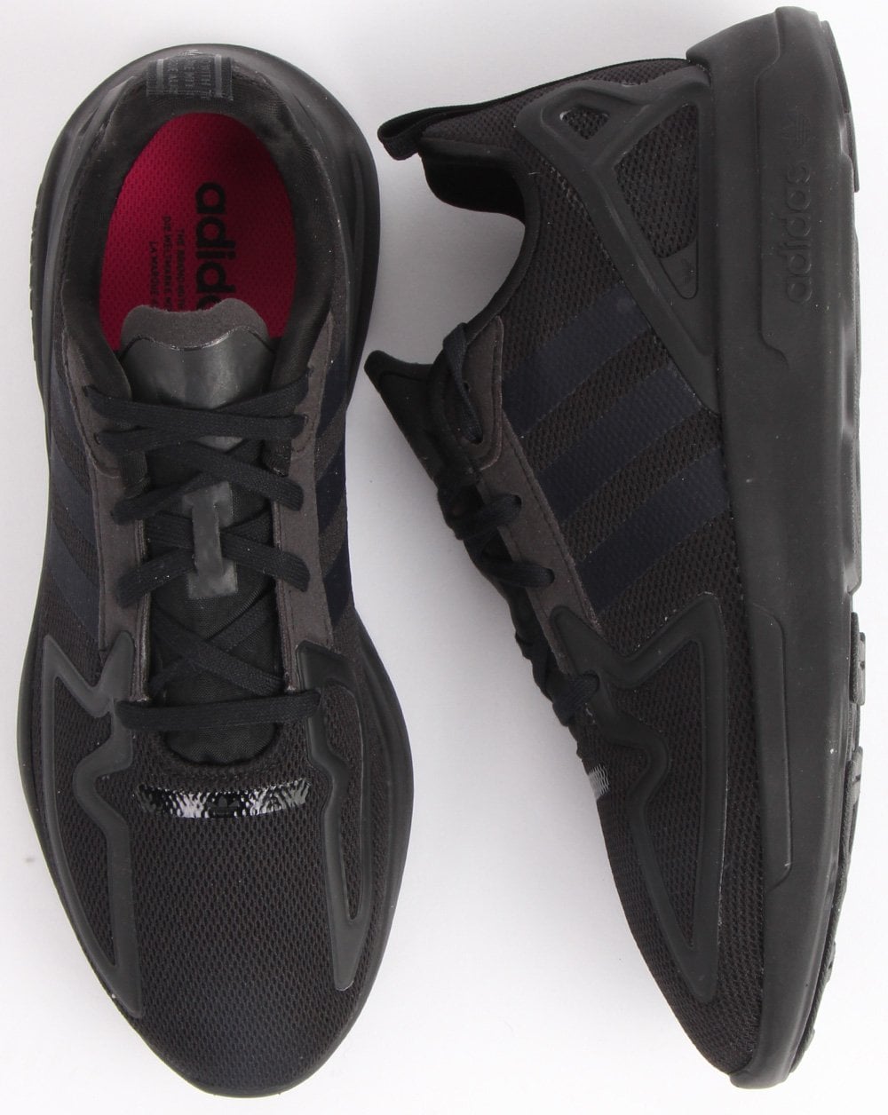 Adidas Zx 2k Flux Trainers Black