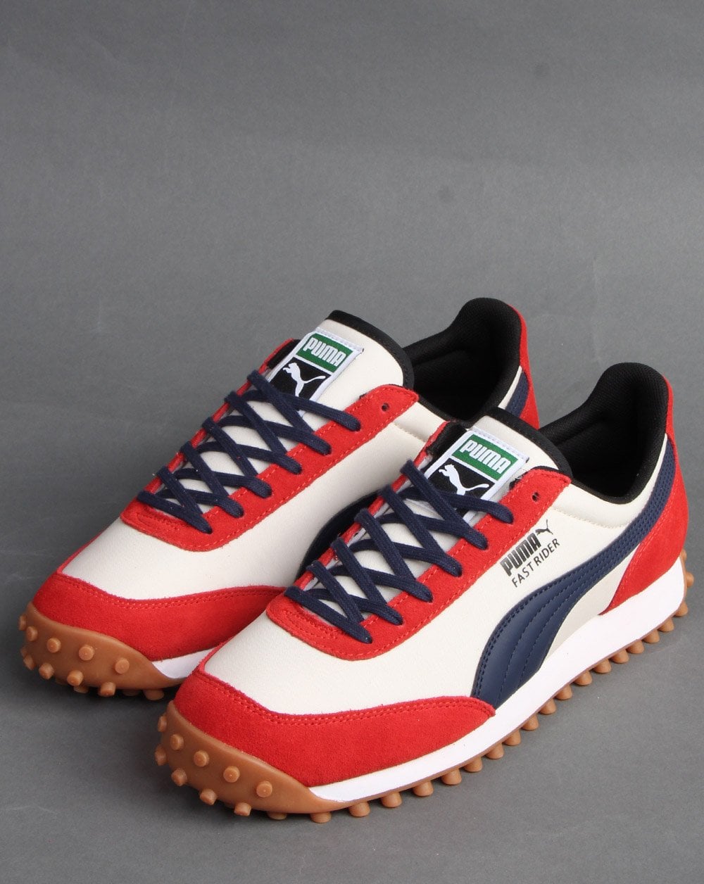 Puma Fast Rider Source Trainer White/Red