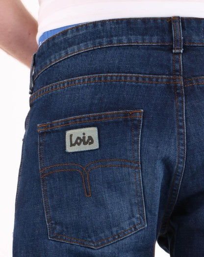 Lois Terrace Regular Taper Jeans Vintage Wash
